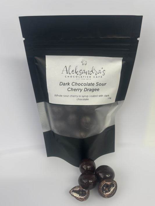 Dark Chocolate Sour Cherry Dragee